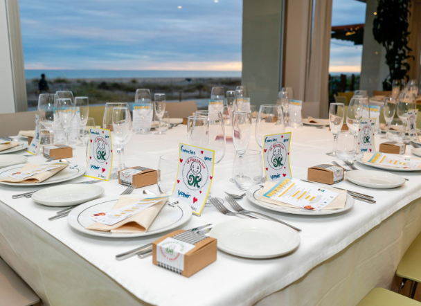 Cena benéfica OR Asociación y Tiburón group 